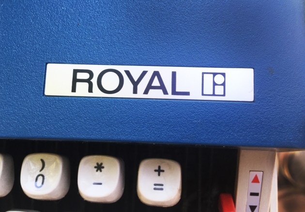 Royal (Silver-Seiko) 'Sprite" maker logo on ribbon cover... Royal (Silver-Seiko) 'Sprite" maker logo on ribbon cover...