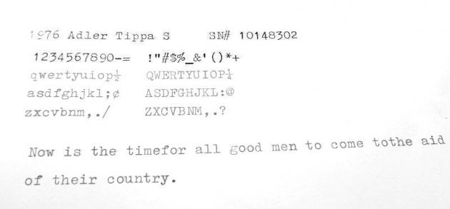 Typeface sample: Typeface sample: