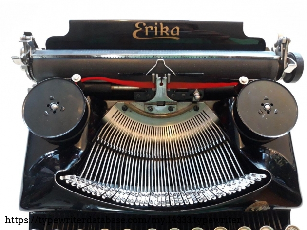Erika 5 typebars and platen Erika 5 typebars and platen