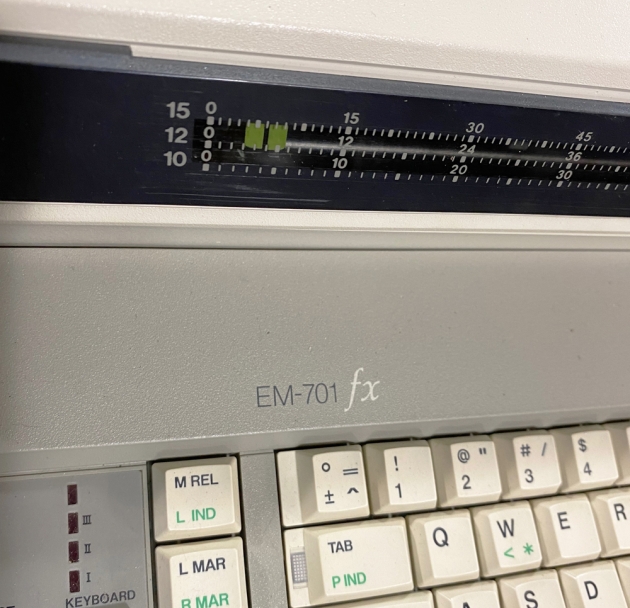 Brother "EM-701 fx" from the model logo on the front... Brother "EM-701 fx" from the model logo on the front...
