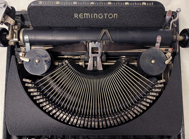 Remington "Envoy" from the top...(detail)