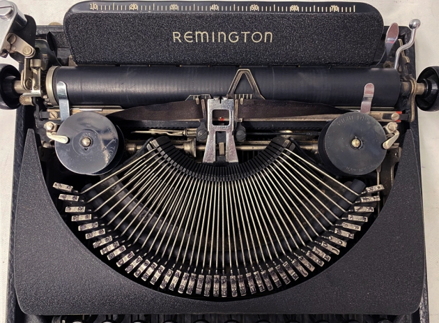 Remington "Envoy" from the top...(detail) Remington "Envoy" from the top...(detail)