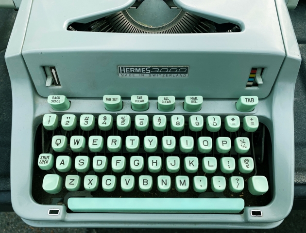 Hermes "3000" from the keyboard... Hermes "3000" from the keyboard...