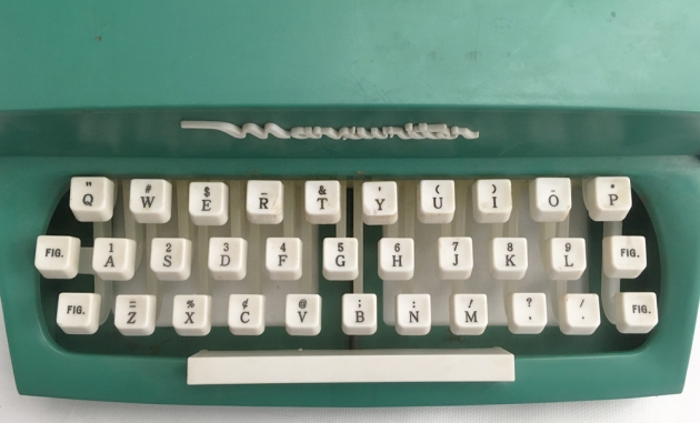 Marx Toys "Marxwriter" from the keyboard...